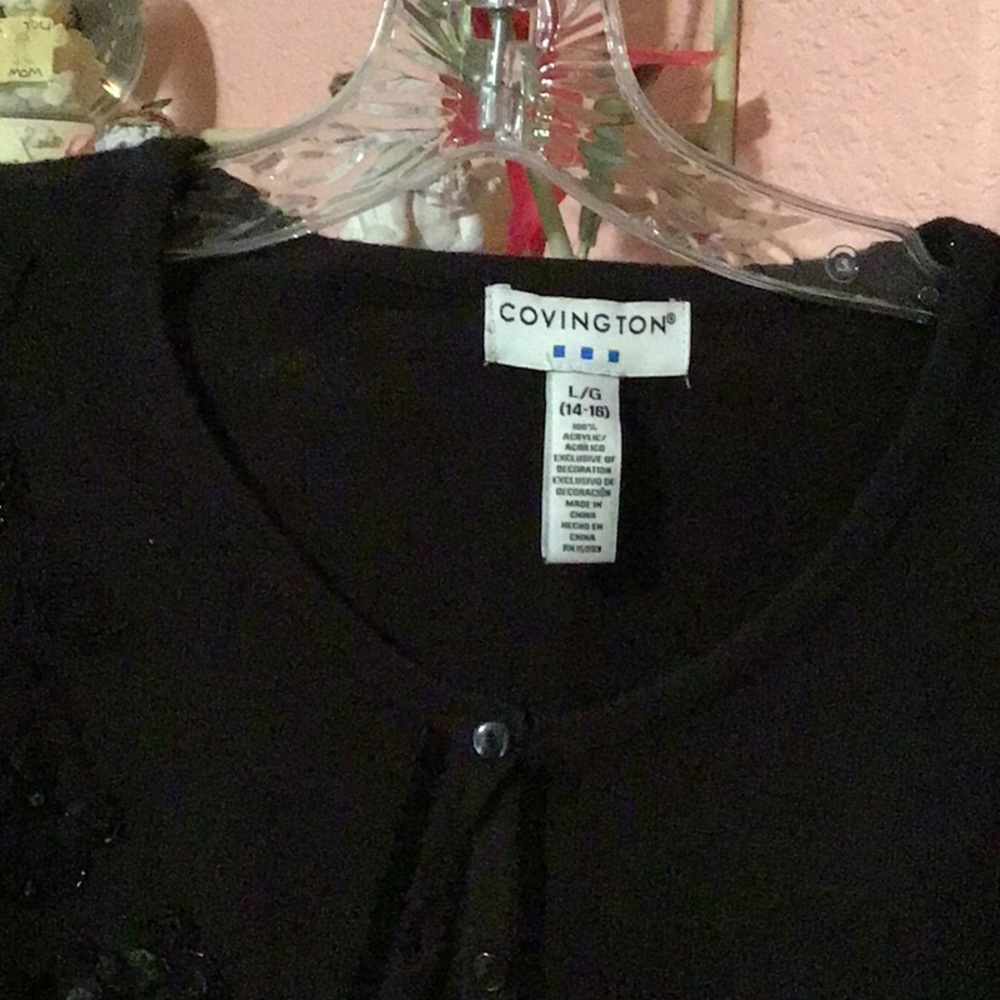 Black sweater